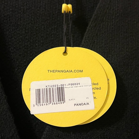 Pangaia Cashmere Wool Button‎ Oversized Sustainable Recycled Cardigan Sz Xs - Picture 9 of 11